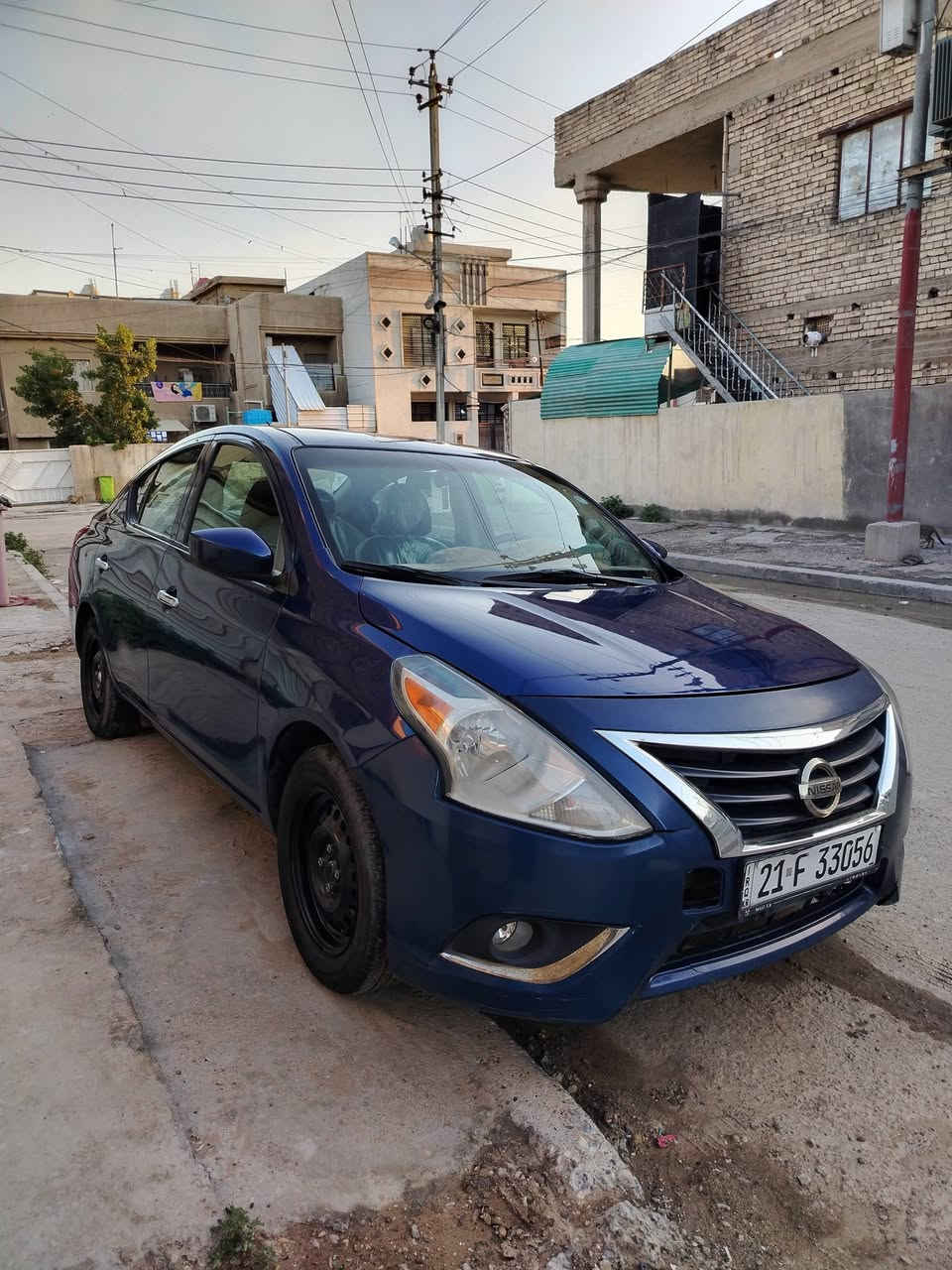 السلام عليكم
سياره فيرسا 2019 للبيع بدون حادث دعاميه فقط قطره صبغ ما بيها
صور الحادث موجوده بل منشور
باسمي رقم سليمانية تحويل مباشر
مكاني بغداد. السعر 97 وبيها مجال  قليل
***********
