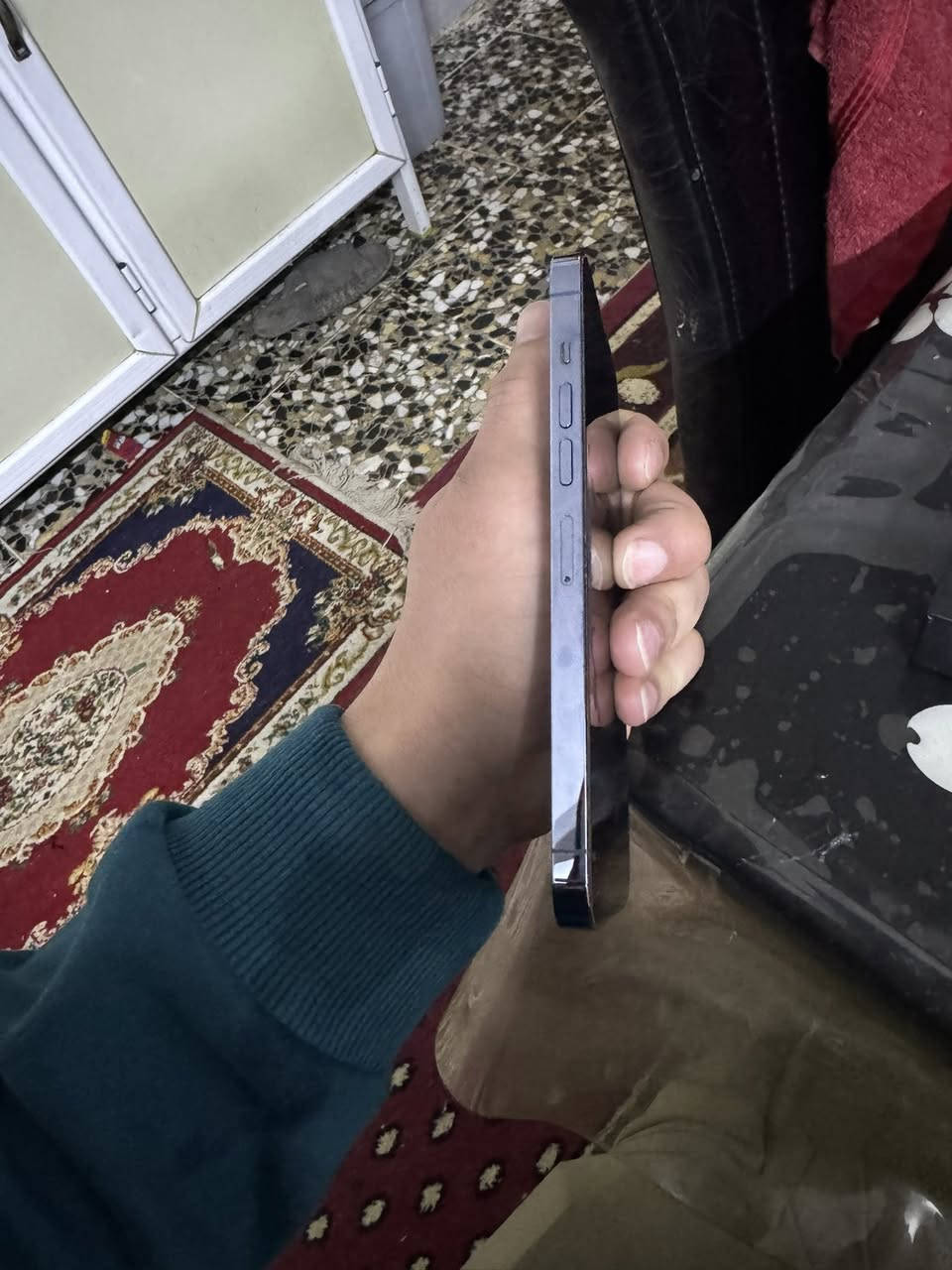 سلام عليكم ايفون 13 برو ماكس نضافه 100 بل ميه بطاريته ٨٠ مشتري بيدي مامفتوح مامبدل بي شي ابد السعر 700 مكاني شهداء العبيدي
***********
