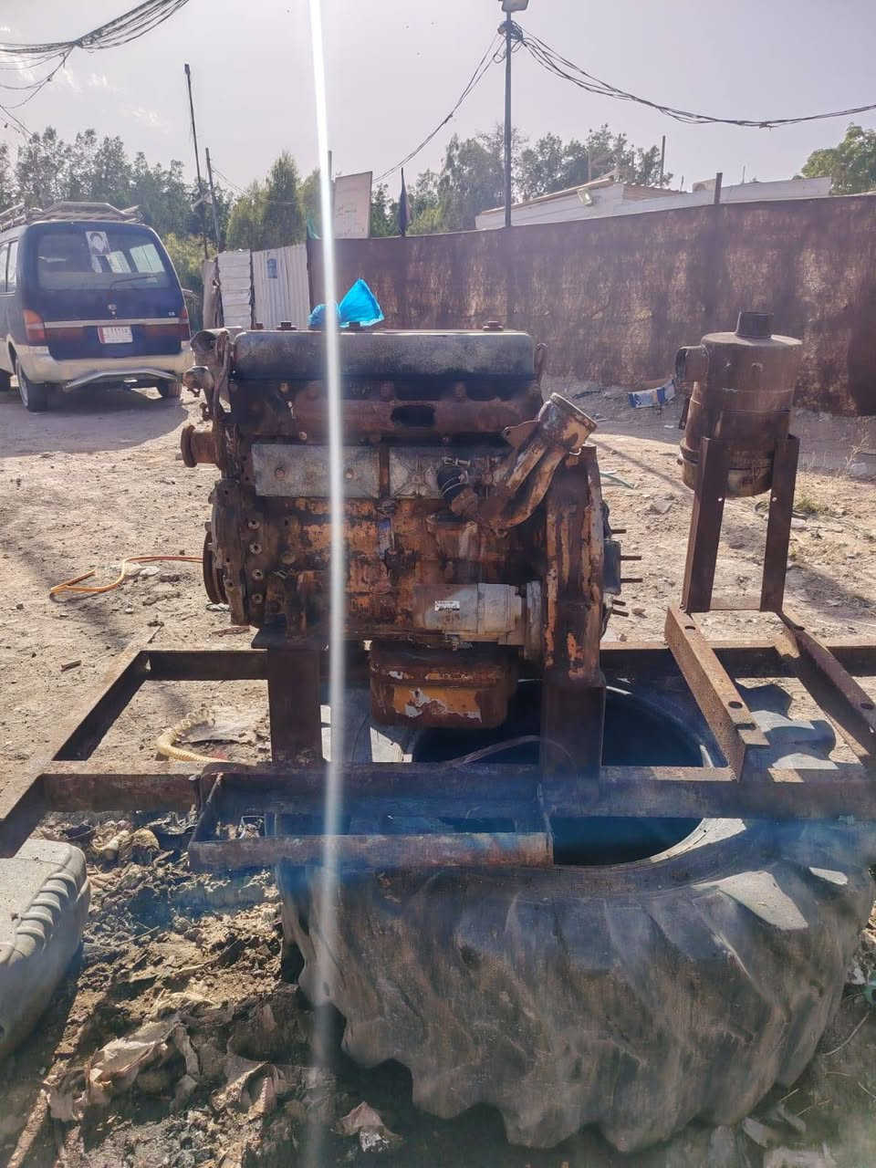 السلام عليكم للبيع مكينه ازوزه 4 سلندر 
شغاله بيهه خيط بخار ابيعهه بدون الشاصي 
السعر 8 ورقات وبيهه مجال بصيط مكان النجف
للاستفسار ***********
