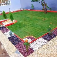 عمل حدائق • حجر وديكور • فرش ثيل