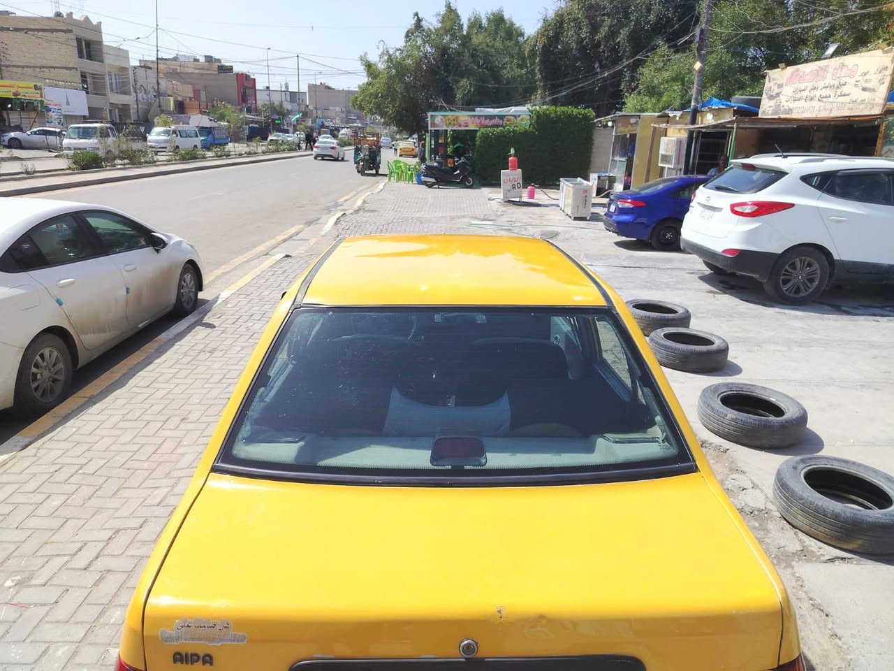 السلام عليكم ورحمه الله
من رخصة الادمن سايبه موديل 2012. السياره جاهزه رقم بغداد مصفره هيئه وغرامات سنويه ماصاقطه ل27
سياره گير مكينه صدر تايرات كهربائياة فول جاهزه  سياره موس گشرتها وجاهزه للشغل خير من الله 
السعر 28 وبيها مجال حق الجيه المكان بغداد البياع شارع الضغط 
رقم بي واتساب ***********
