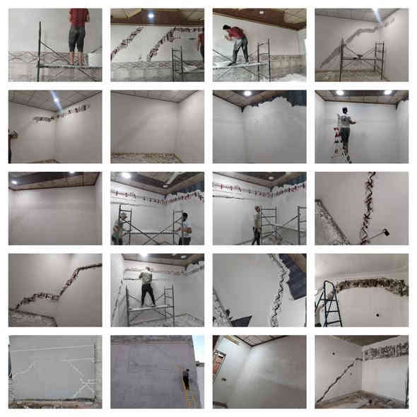 تعبت من شقوق الجدران التي تشوه منظر البيت لاتشيل هم
احنا نرجع الحائط مثل اول واحسن بخبرة وكفاءة عاليةبااستخدام افضل المواد والمعجون المخصص نعالج الفطر والشرك من الجذور ونرجعلك الجدار ناعم وانيق وجديد
✅دقه بالمواعيد 
✅نظافه واحتراف
✅ضمان بالشغل
باادارة ابو سجاد  تصليح ومعالجه كافه الدور من الدوس والفطر والشرك
استفسار اكثر اتصال 👇
*********** واتساب
