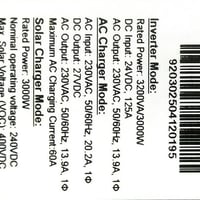 انفيرتر • ٣ كيلو واط • ٢٤ فولت