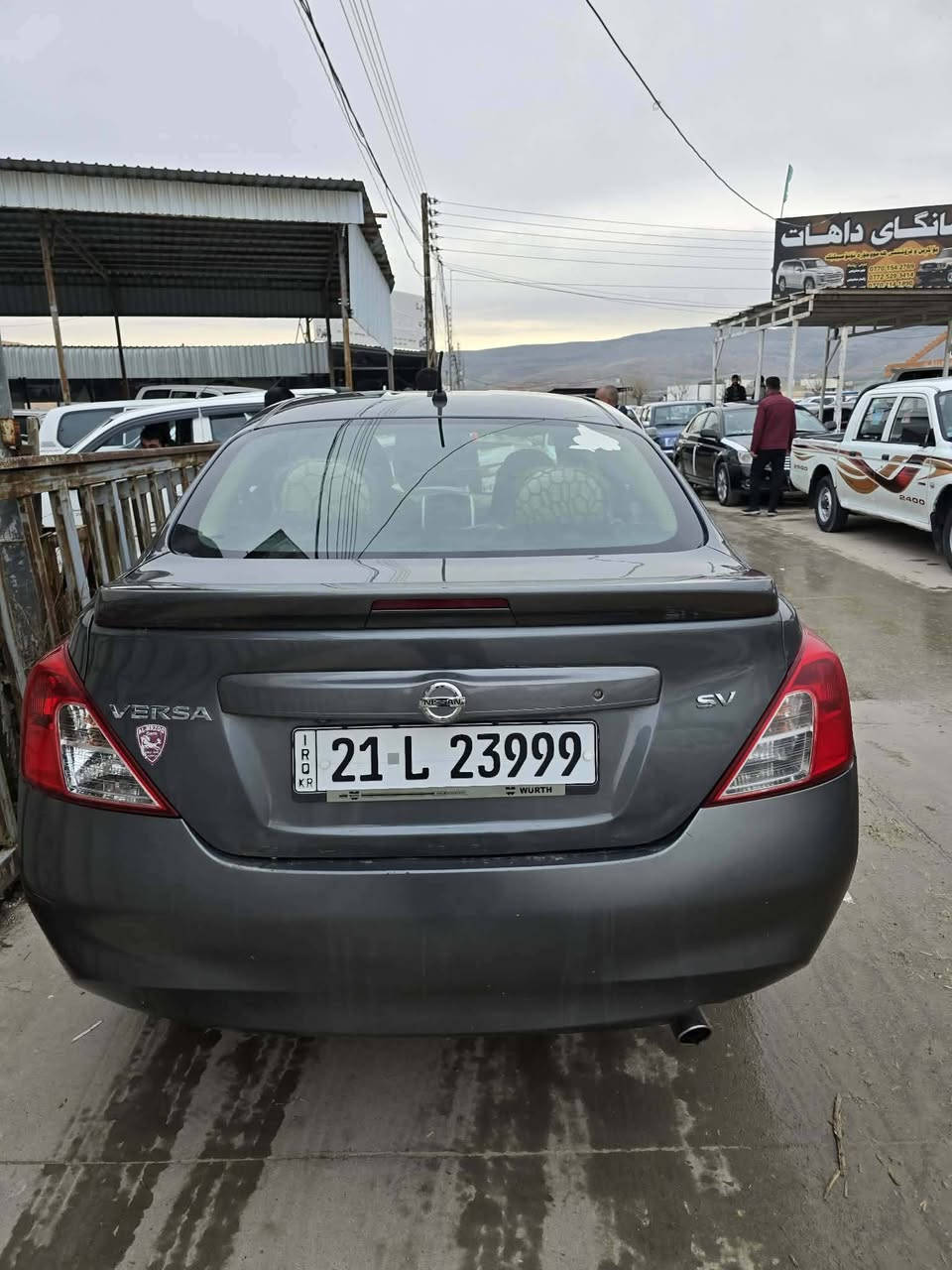 سلام علیکم ڤێرسا مۆدێل 2019 هیچی پێوە نیە تەنها دوسێ پەلە ساردی هەیە سەنەوی 2029مانگی 5تازەیە ماڵی دۆستە سعری 105مامەڵەیەکی برایانە تکایە ئەگەر موشتەریت تێل بکە موشتەری نیت سەری من و خۆشت مەئێشێنە هەمو مەعلوماتەکەیم نوسیوە پەیوەندی بەم ژمارەوە بکە ئەگەر موشتەریت ***********
