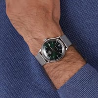 �  ساعة Orient Bambino Gen 6 RA-AC0018E10B  مينا باللون النيلي الراقي ...