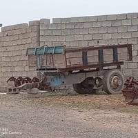 يوجد مقطورة وگراضة وحاصودة وعربانتين للبيع الاستفسار اتصل على هاذا الر...