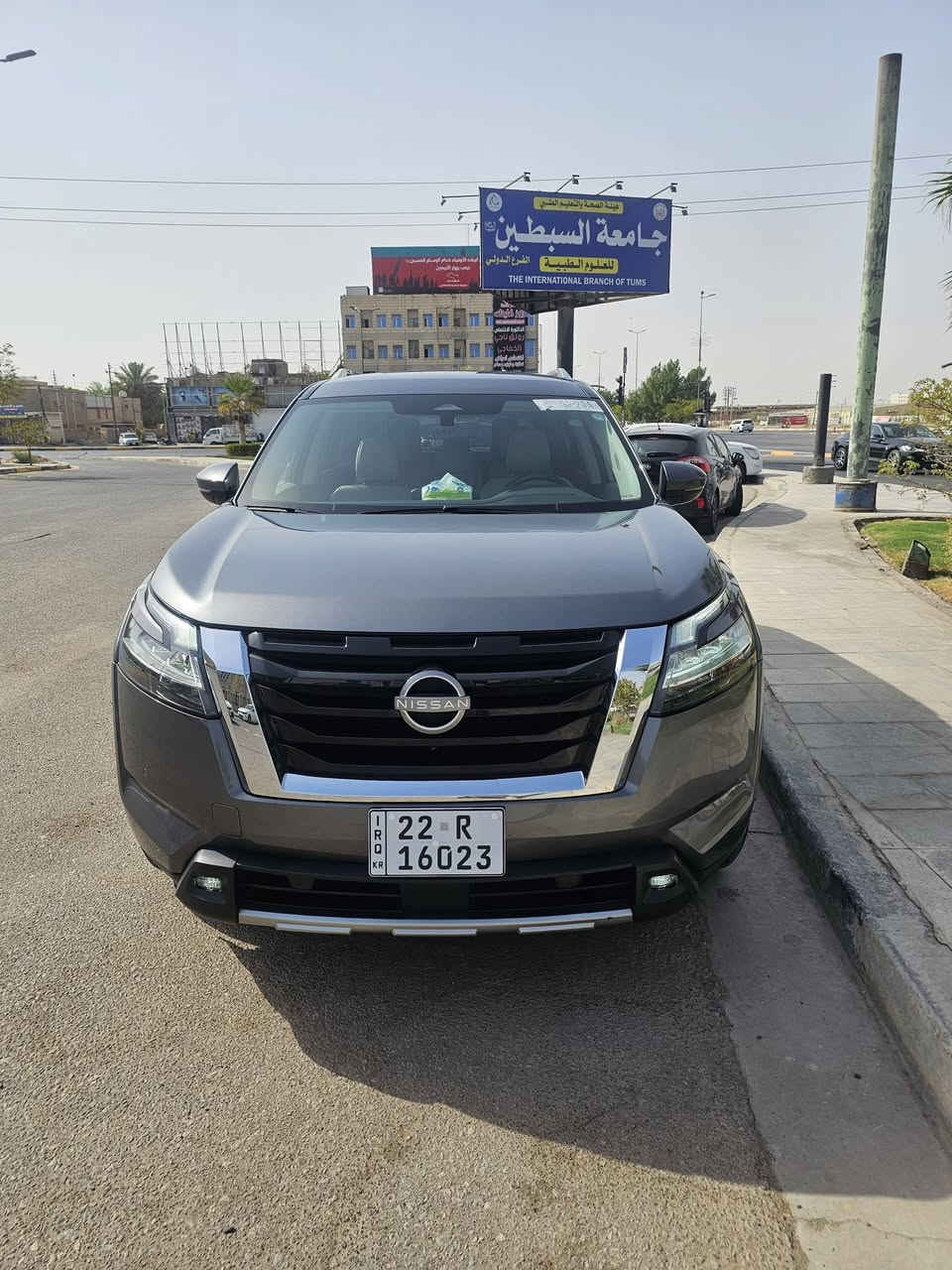 سلام عليكم
عندي سيارتين نيسان باثفايندر 2023 كلين تايتل SLفورويل تجي فول عد البانوراما 

والثانيه 2022 بلاتينيوم حادث خلفي قبق جنطه وجاملغ بدون ايرباك رقم اربيل بالنسبه للسعر اثنينهن نفس السعر ٣٠ الف مكاني كربلاء
للاستفسار 
***********
