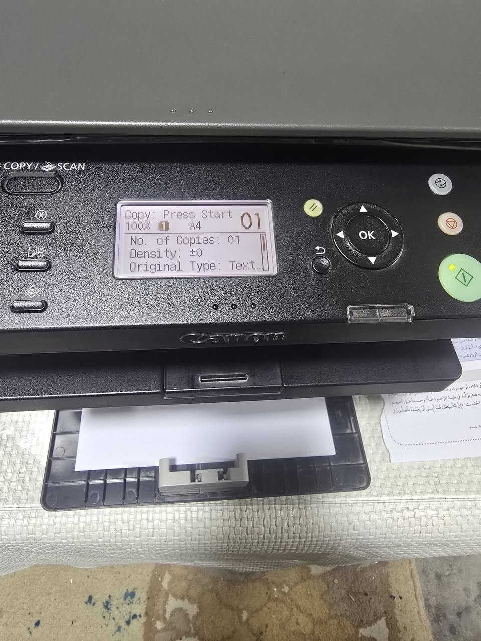 طابعه كانون 4410اسود وابيض ليزري طبع واستنساح وسكنر طباعه وجهين يدوي نظافه 98بالميه تربط مع الهاتف والحاسبه
ملحقات كيبل باودر وكيبل تعريف
سعر كاترجه ب8الاف يطبع 2500نسخه
السعر 150الف
توصيل مجاني


**إذا كنت صاحب هذا الإعلان وتريد حذفه لأي سبب، رجاءا أرسل رسالة إلى الدعم الفني**