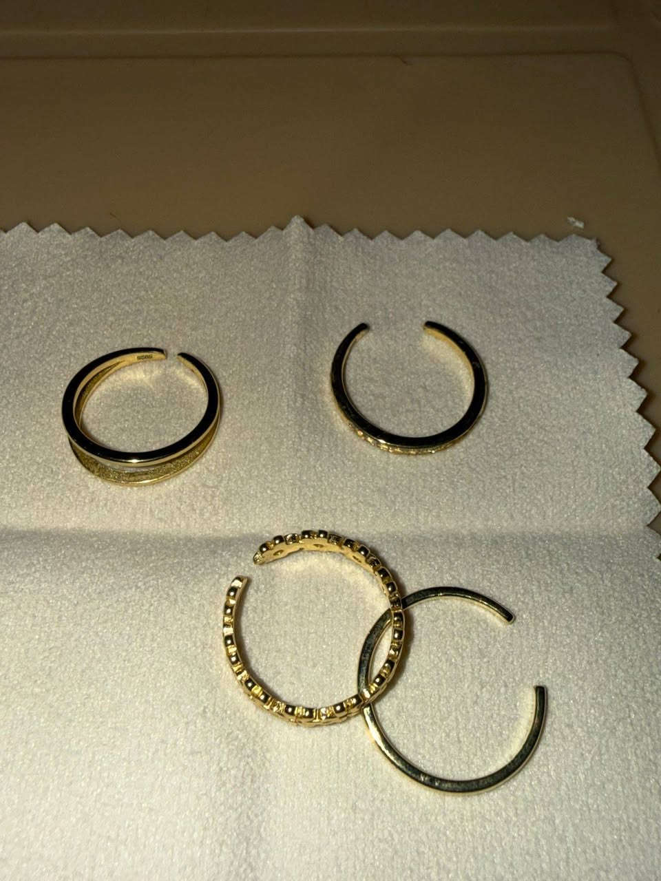 ٤ قطع فضه مطليات ذهب ب١٥


**إذا كنت صاحب هذا الإعلان وتريد حذفه لأي سبب، رجاءا أرسل رسالة إلى الدعم الفني**