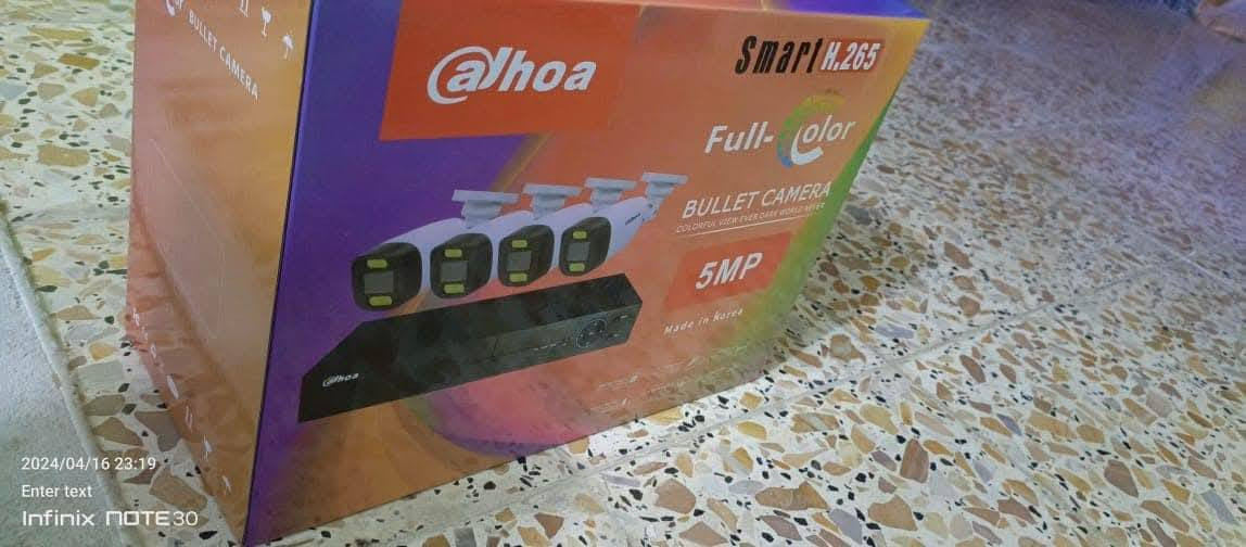 🔻وصلتنه وجبة جديده عرض ناري لمن يبحث عن التصوير الليلي الملون فقط ب(150)الف وتوصيل مجاني داخل كربلاء المقدسة 
🔻 صناعة صيني امتياز كوري

عرض تحطيم🔨 الاسعار منظومة دهوا  
 4كاميرات فول كلر  ملون حتى في الظلام كل كاميرا تحتوي على فلاش عدد 4 لليلي يعني بعد متحتاج اناره هي الكاميرا بيه فلاش يعمل في الظلام 

#مكونات_السستم
-جهاز 4 مخارج  
- كامرات عدد (4) بتقنية AHD بدقة عالية مع ضمان الوضوح ليلي نهاري
-هارد 500كيكا الاصلي 
-فتحت العدسة(3.6)
- مقاومه لجميع الظروف المناخيه 
-محولة لتشغيل الكاميرات
-كيبل كاميرا عدد(4) قياس 20 ياردة
-جهاز تسجيل DVR AHDعربي مزود بنظام VGA.HD
-ماوس لسهولة التحكم
- تطيبق لمراقبة كامرات من خلال انترنت يمكنك مشاهدة كاميراتك بيتك من اي مكان بالعالم 
 
للحجز او الاستفسار مراسله واتس آب او الاتصال على الرقم 0770 292 6202
#ملاحظة: يوجد كادر هندسي متخصص بتنصيب وصيانة منظومات كاميرات مراقبة 

#صيانة_كاميرات_مراقبة 
#تنصيب_كاميرات_مراقبة كربلاء, العراق
