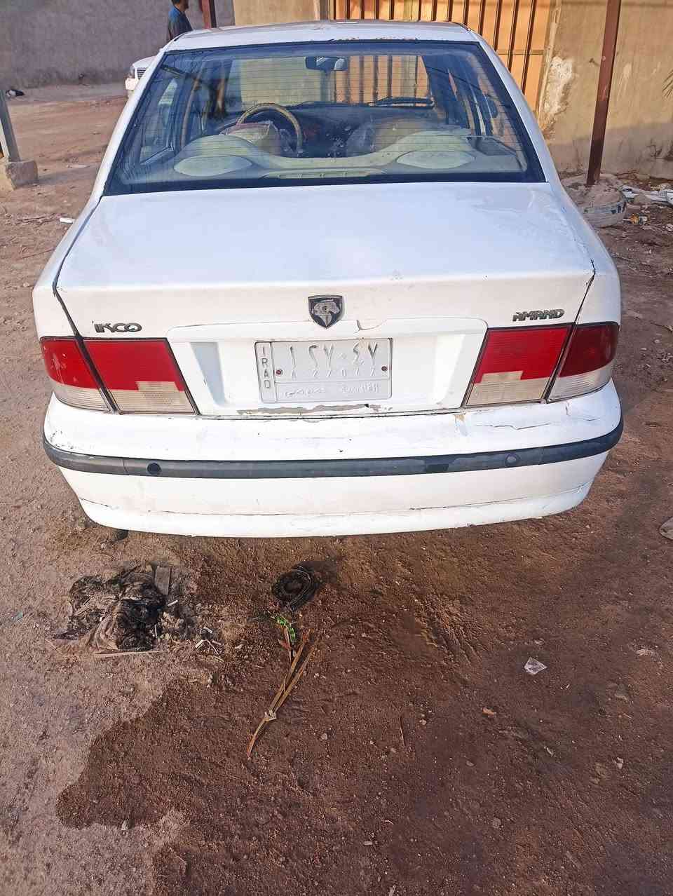 سلام عليكم سمند مديل 10 رقم قادسيه مشروع وطني سنويه صقطه حداديه الكدام جديده والوره نص ونص مكينه بيه لاستيك ولف فقط ناعمه السياره دواخل جدد السعر 30 وبيه مجال  مكان نجف ***********
