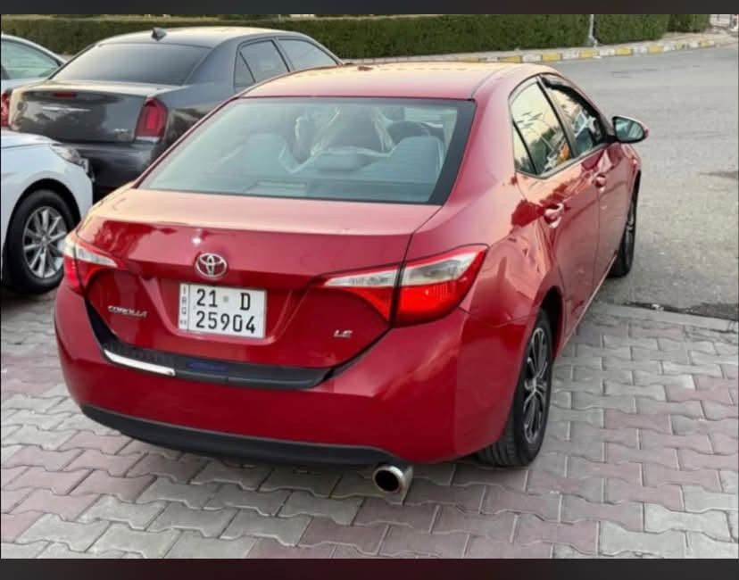 (كورلا 2015 امريكي)
السياره خير من الله  حدادية تبريد محرك 1800 كير مكفول ملاحظه السياره بجم كبس ماشيه 131 الف 

العنوان ديالى / خانقين 

 

السعر / 117 وبي مجال استفسار اكثر خابر ع الرقم / *********** 

( والسياره سونارها موجود وبيها قطعه واحد ) اراوس حسب القناعه
