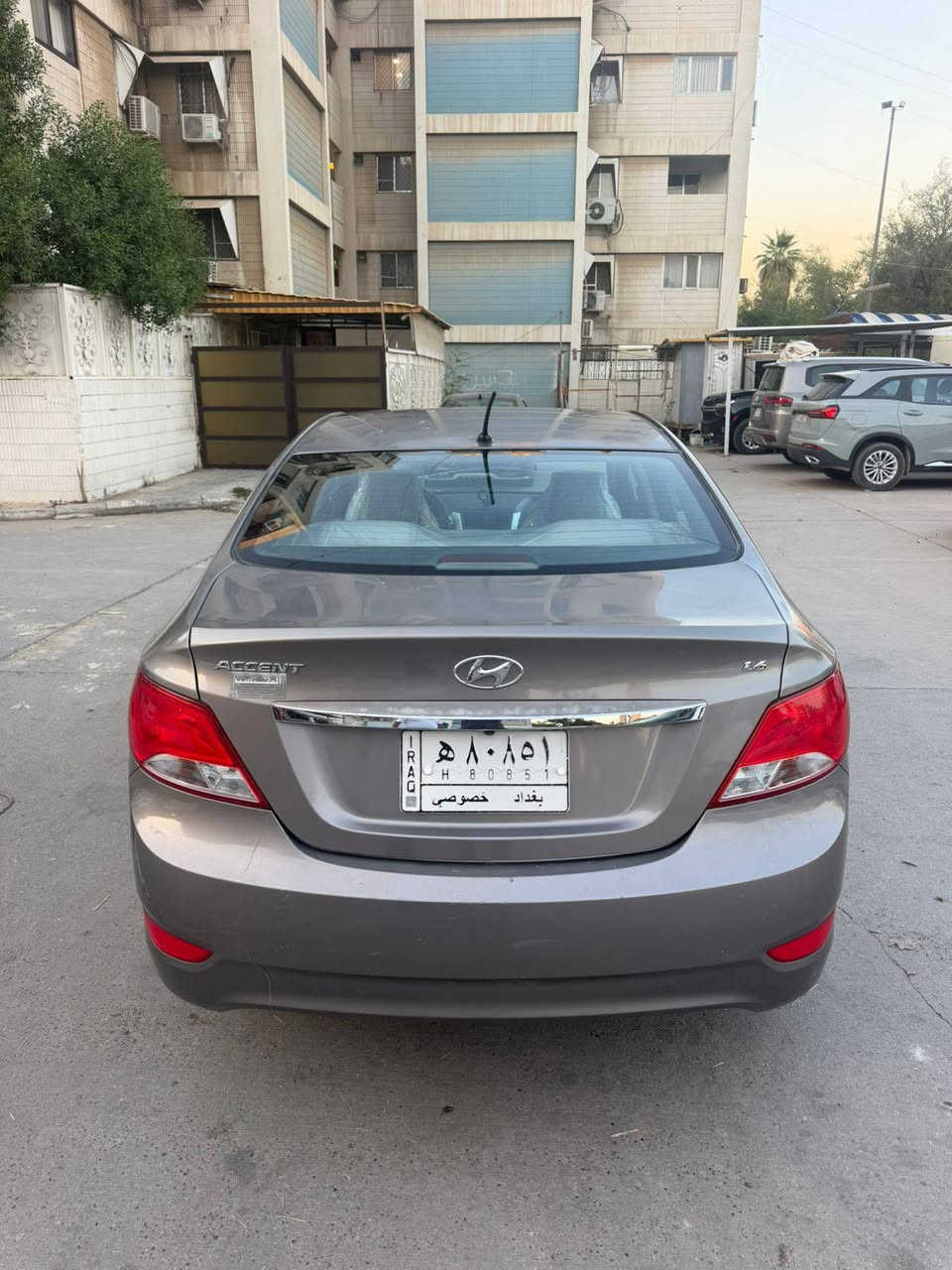 مكلف بالنشر 
للبيع هونداي اكسنت
موديل 2018 خليجيه مكفوله عدا الدعاميه صبغ 
محرك 1600 دوش قطرتين
فول مواصفات
فتحه 
تحكم
شاشه بلاديه 
كامرا
ويل كب 
سبير منازل
ماشيه 43 الف
تحويل حصرا
السعر 102 وبيه مجال
الاتصال على صاحب السياره ‏‪***********‬‏ بغداد, العراق
