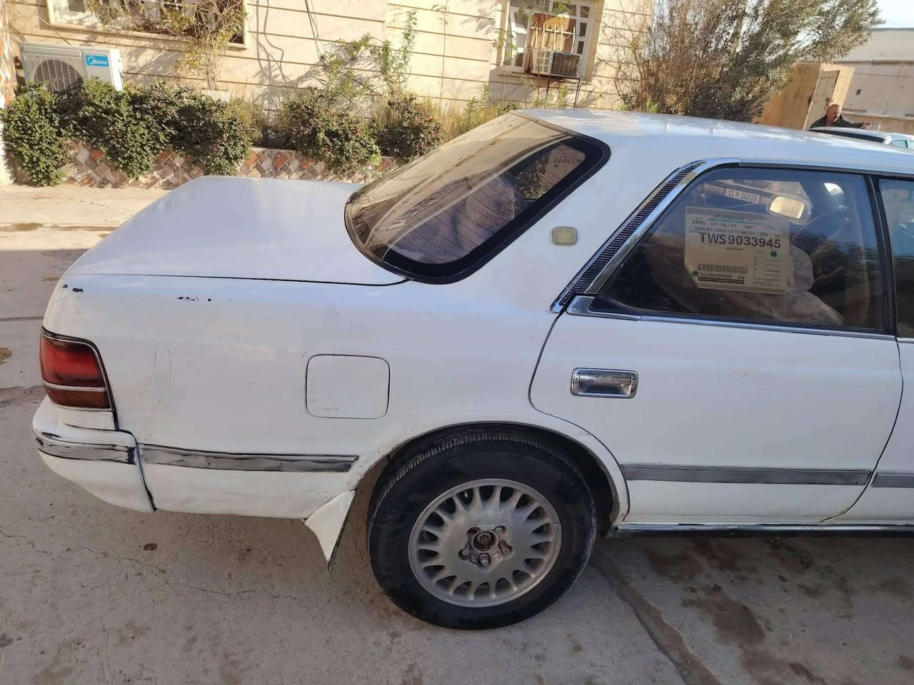 موديل 91سياره مارك
محرك ونجي
رقم صلاح الدين انكليزي
2030 السنويه
كير ومحرك مكفولات
تبريد بس غاز شرط
محوره تحوير موصل.
تخم تاير باتري جديد
مابيها صبغ فقط بارد بسيط
السعر 42 بيها مجال بسيط
***********
