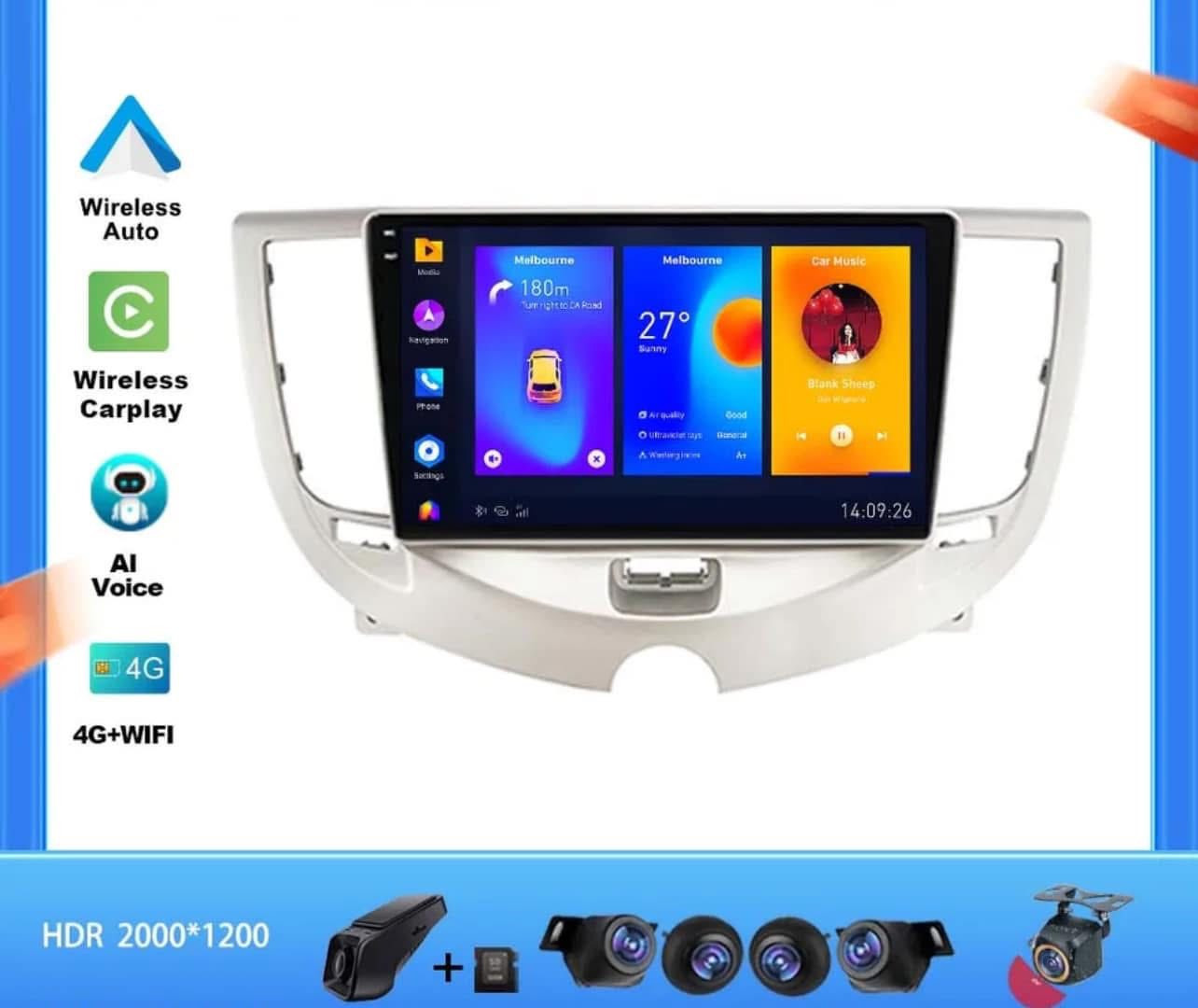 شاشات أندرويد فول وضوح 4k   🚗🔥✨
 وضوح الالوان من جميع الجوانب ips screen
شاشة كزاز سريعة اللمس تاج حراري  
 تنزيل برامج  من الانترنيت
 بلوتوث/ WIFI / فيديو / خرائط / يوتيوب / منفذ فلاش / دعم تحكم الاستيرن / تفعيل كافة اوبشنات السيارة 
ذاكرة داخلية 
ذاكرة خارجية 
راديو  fm  am
سوق بلي
دبل بروسسر  معالج قوي 
تدعم تشغيل الكامرات 
الفيشة بلادية 
للاستفسار الاتصال على الارقام :
واتساب  *********** 
العنوان بغداد السنك
متوفر خدمة التوصيل
