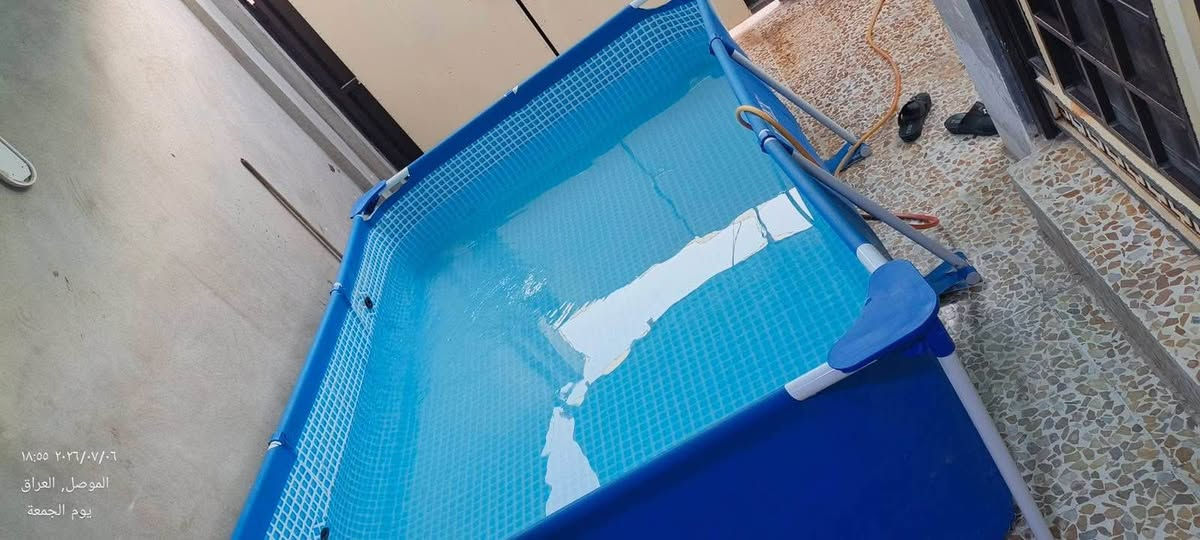مسبح نضيف مستخدم قليل فول نضافه كدام العين الطول3 أمتار والعرض 2متر والعمق75 للتواصل على الرقم 
 ***********
ممتواجد خاص
 السعر ٦٠ الف مستعجل وبي مجال العنوان موصل
توصيل موجود أربيل, العراق
