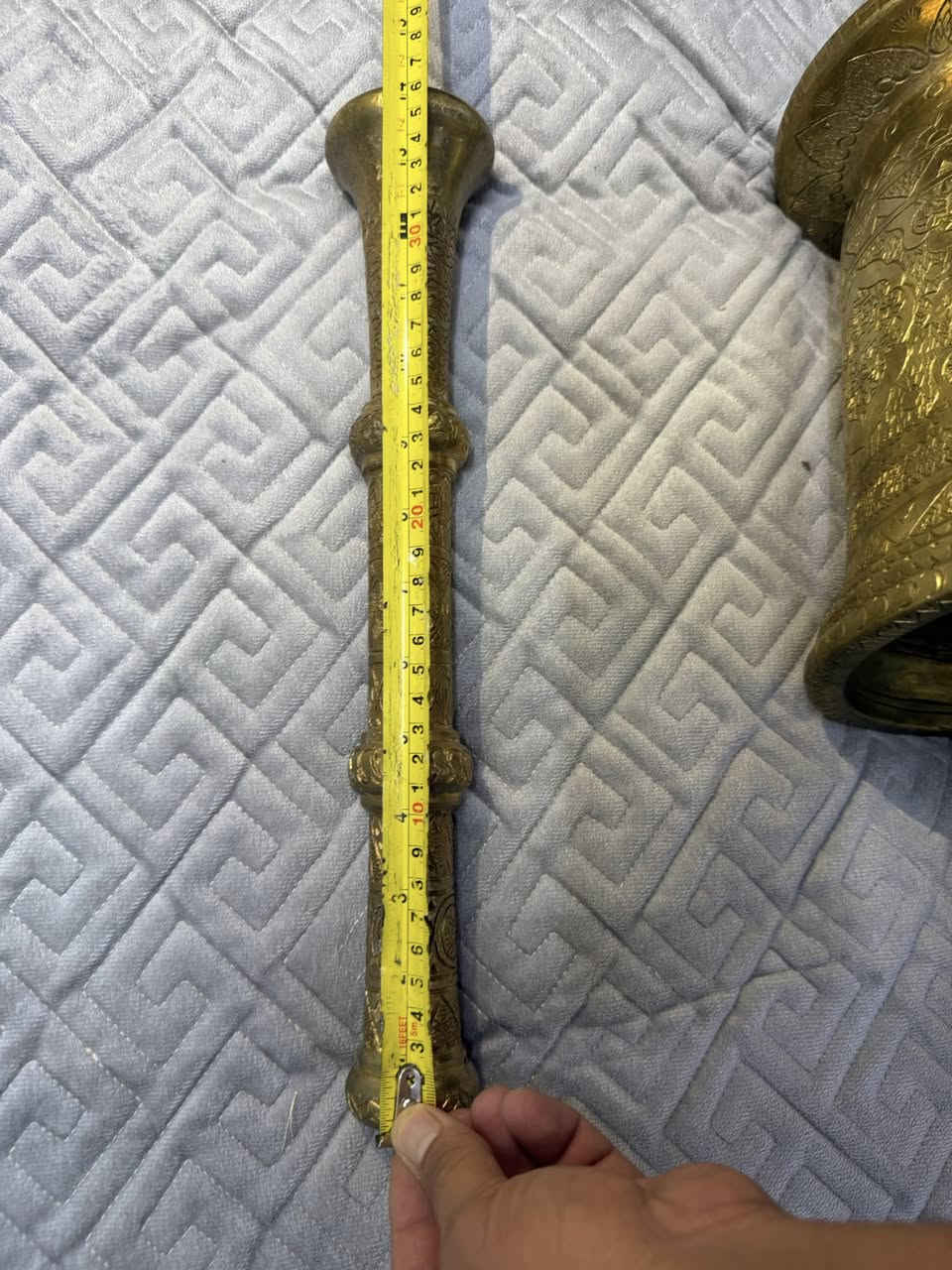 هاون بغدادي نحاس قديم قياس ٢٥ سم قياس اليده ٣٦ سم وزن ١٤ كيلو السعر خاص


**إذا كنت صاحب هذا الإعلان وتريد حذفه لأي سبب، رجاءا أرسل رسالة إلى الدعم الفني**