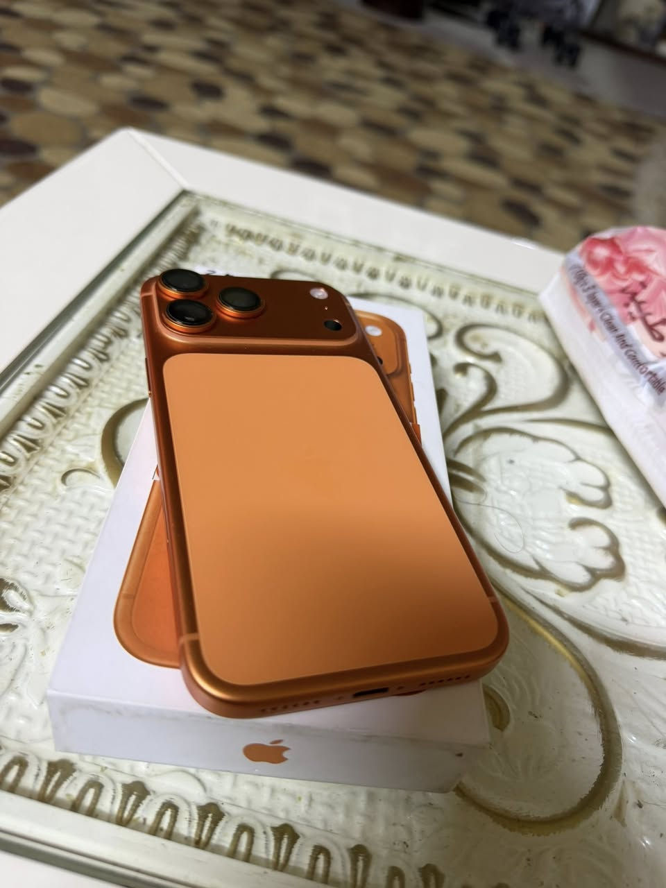 السلام عليكم
ايفون 17 برو ماكس Za شريحه فعليه 

ذاكرة 256 

بطارية 100 

مشحون 67 مرة

السعر مليونين و100 

***********
