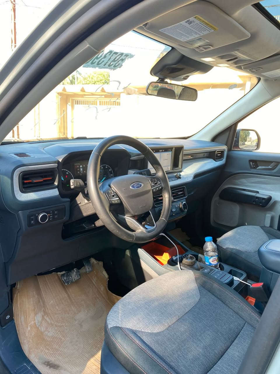 وينه الي دور مافرك حادث بسيط  مافرك 2024 اخت الكلين ماشيه 10سلايت XLT غلاف بدي  دخلي خارجي  بدون ايرباك 
بدون اي صبغ  حادث بسيط جداا خلفي  رادار خلفي  كامرا دورا 
كراسي حمي 
ستيرن حمي 
كراسي كهرباء 
***********
السونار مرفوق
