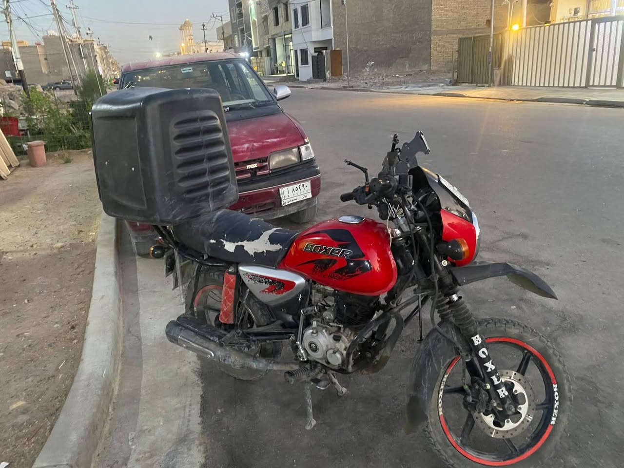 السلام عليكم بوكسر موديل 22للبيع يرادلهه ترتيب بصيط
مكينه مابيهه شي كهربائيات مابيهه شي رقم بغداد بسمي مكانه الغزاليه السعر 1.750 مليون وسبعميه وخمسين مجال بسيط ***********
