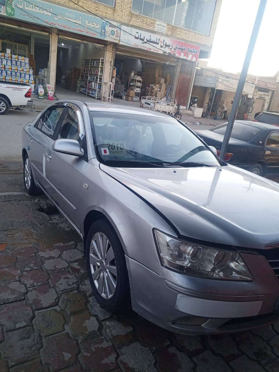 بيع او مراوس امريكي فقط
وين اليدور جديد سياره كارتون متومه كصت جنطه 
خطين... بانزين...... غاز 
مكينه.. كير.. حداده.. كفاله 
... جديده حيلل
موديل ١٠..
السعر.... 48 بيه مجال.. للشراي
مكان.. ناصريه... 
استفسار.... ***********.......
