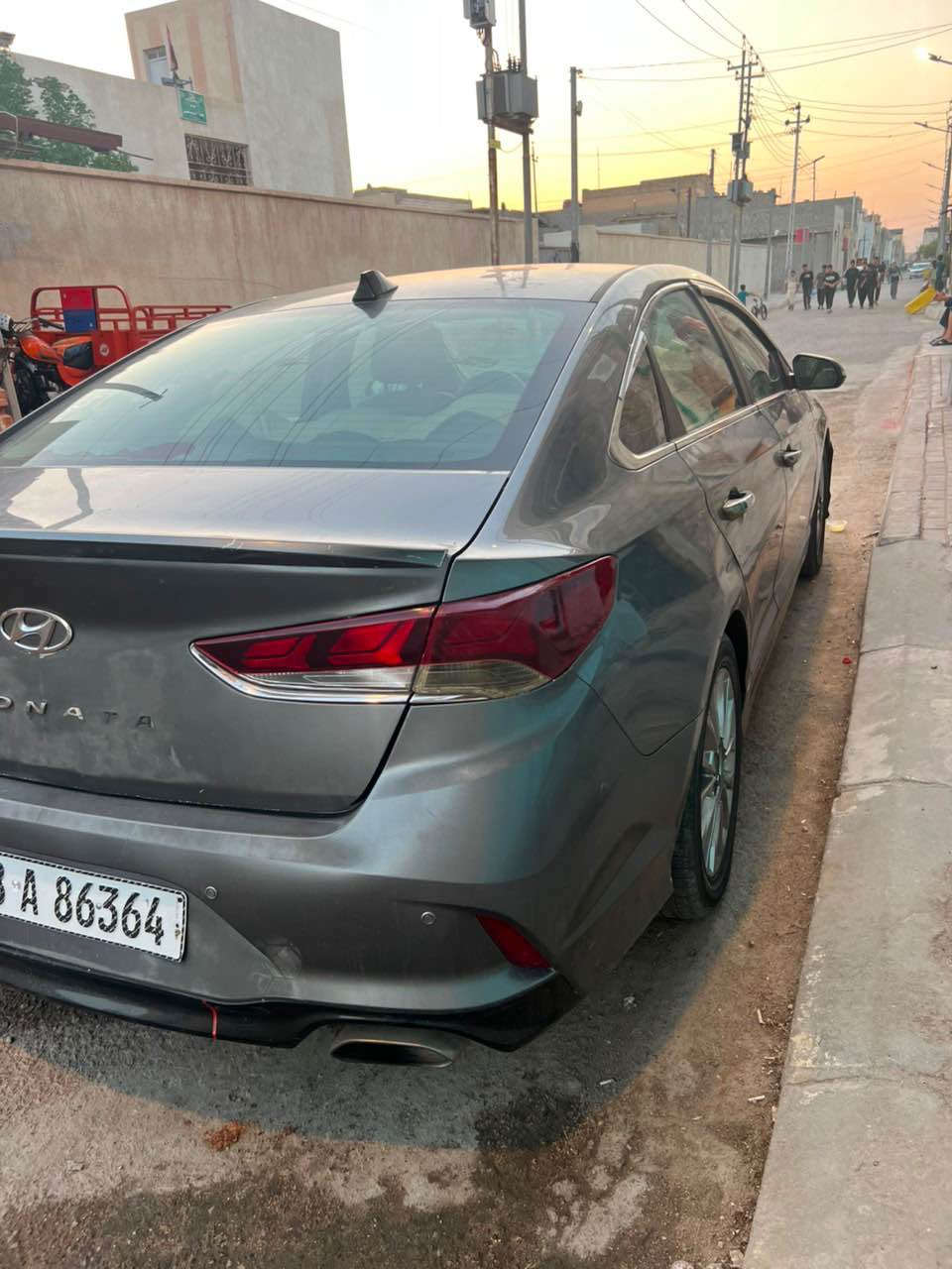 سوناتا 2019 سنويه ل 2031
***********
رادار جانبي
اشاير بالمري
حساسات خلفيه
محرك وكير ستوة شادهن 
تايرات حاله جيدا
يرادلها فقط رواجز البصرة, العراق
