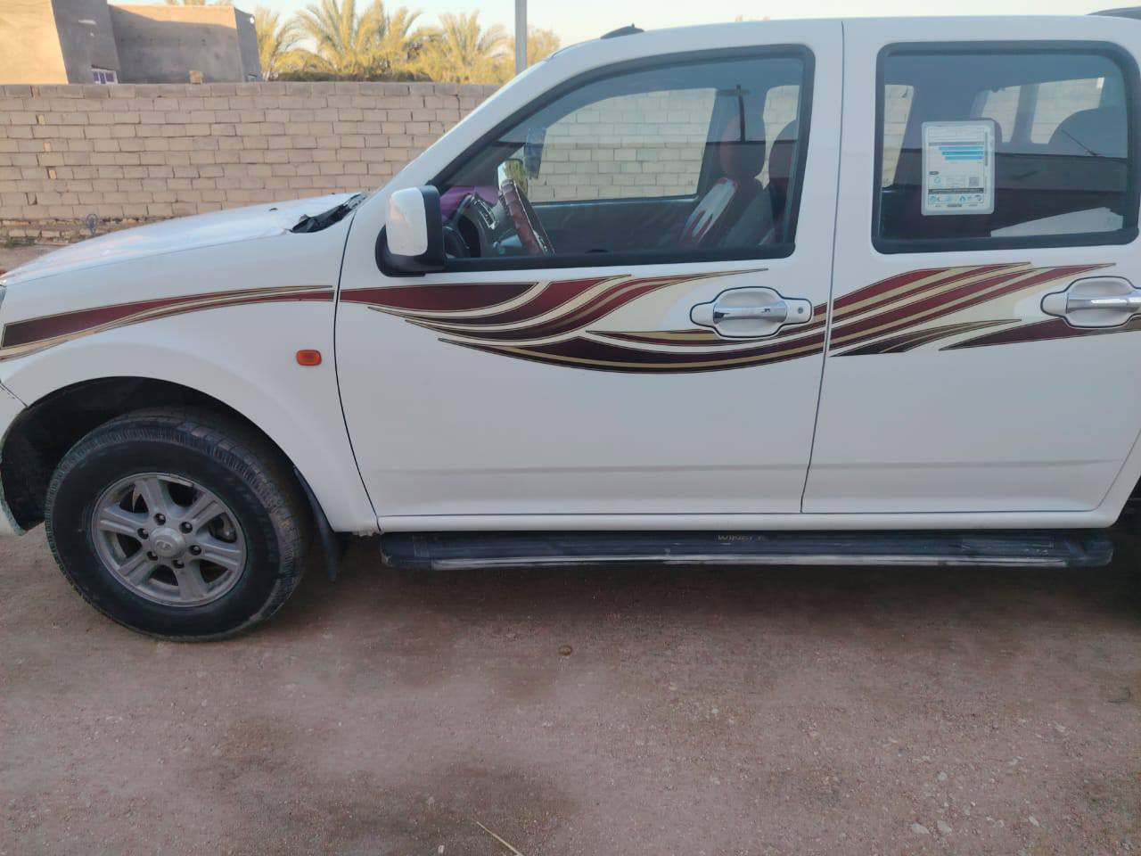 كريت ويل 21 مكفوله كفاله عامه من صبغ ولبارد وتبديل 
مكفوله كير محرك اكسن شاصي  علا وضع شركه مشروع وطني مداور ثاني يوم سياره باسمي سياره خير من الله ما تخسر عليه ولا ربع سعر 117 وبيها مجال للطيبين شراي يتصل ***********
