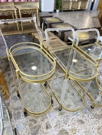 عربانة تقديم • لمسة ذهبية • تصميم عصري