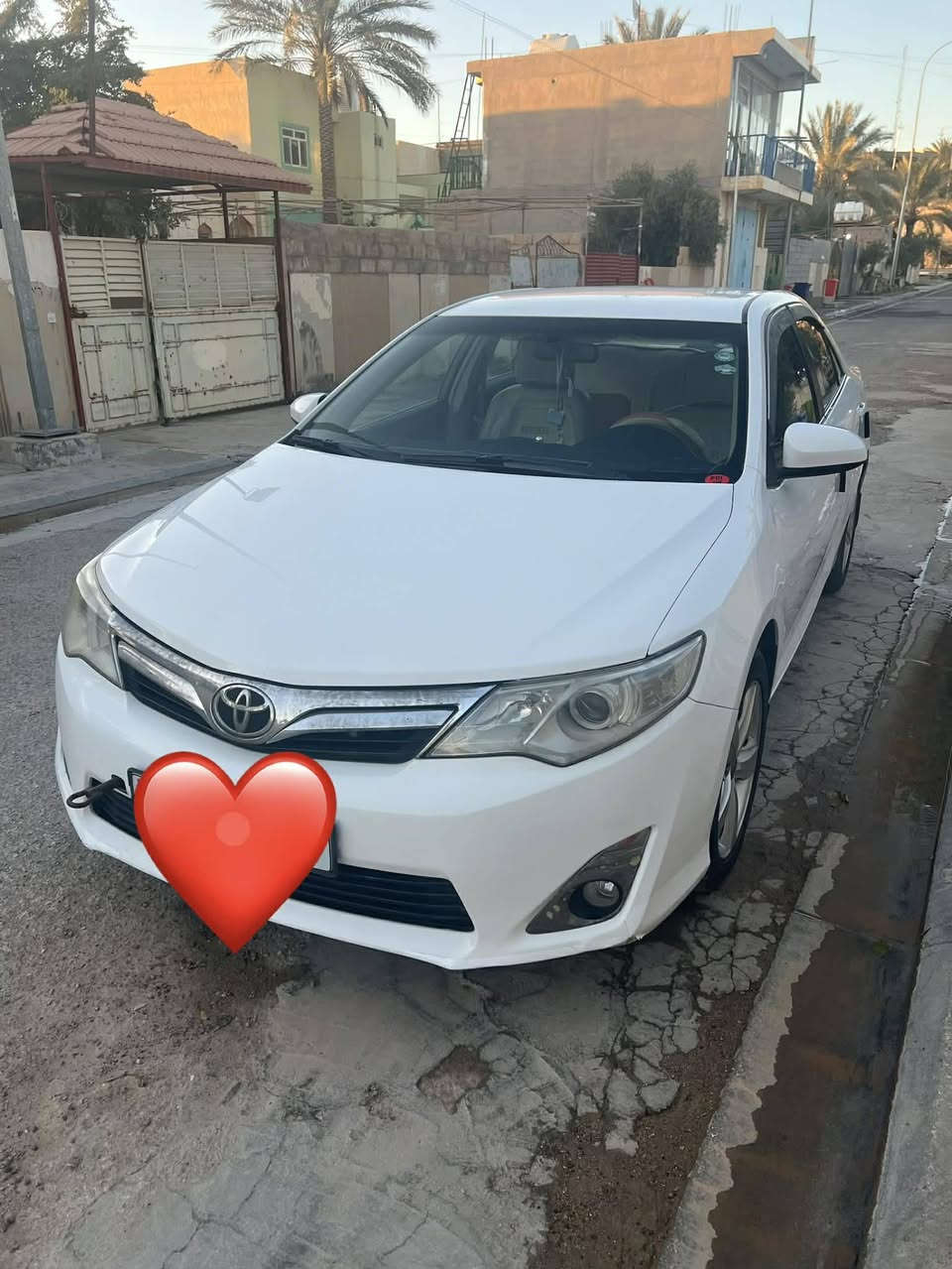 السلام عليكم 
للبيع 
تويوتا كامري 
موديل 2013
وارد  خليجي
سياره جاهزه 
رقم اربيل 
تحويل مباشر 
المحرك بي تنقيص قليل جدا 
كل شي مضبوط كير وصدر وكل شي

السياره كلش نظيفه 

سونار موجود مع الصور 
 السعر 140 وبيها مجال 

مكان السياره الانبار

للاستفسار ع رقم 

‭0783 828 8905‬
