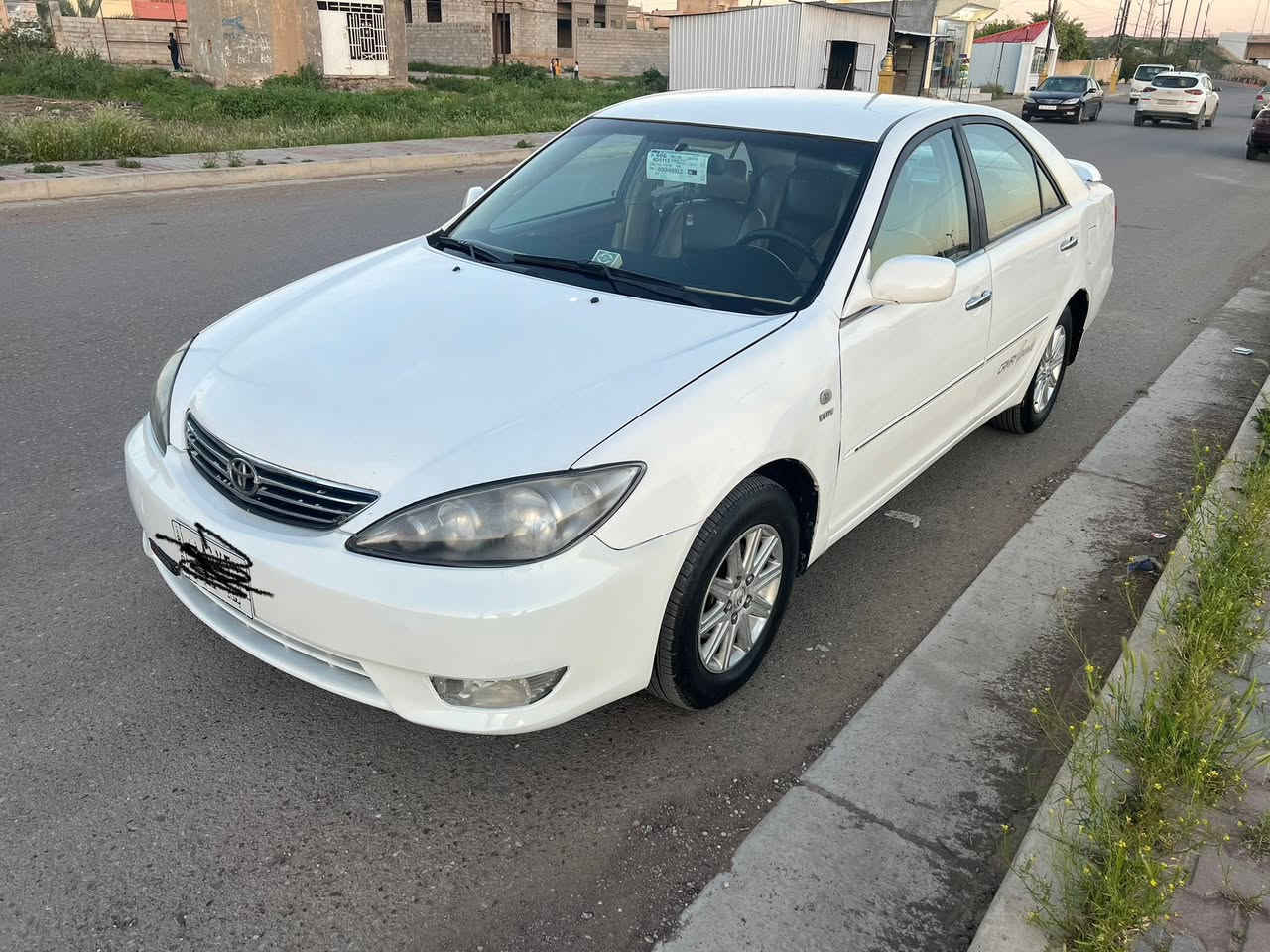 السلام عليكم للبيع كامري خليجي 2006محرك 4سلندر رقم بغداد مشروع وطني كير محرك تبريد مكفول سياره جاهزه خير من الله بيه صبغ قطعتين بدون دكت جاكوج سابقن السياره مكفوله اني صبغت القطعتين سبب شخوط وعندي الصور من صبغتهن السونار موجود ويه الصور السعر 105وبيه مجال مكان السياره صلاح الدين الضلوعيه معلومات اكثر اتصل ***********
