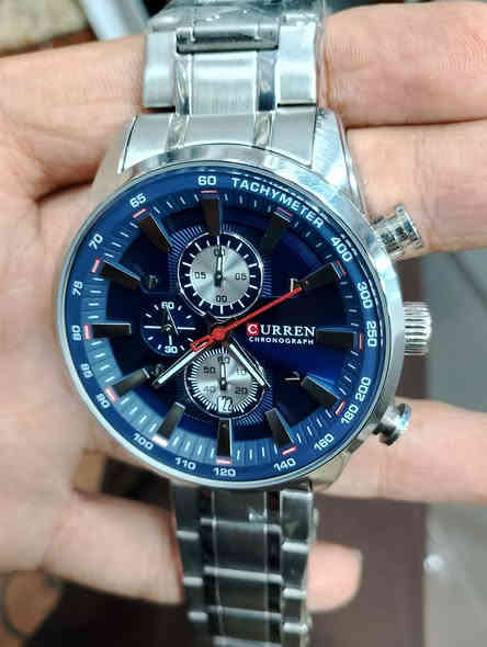 ساعة CURREN
ضد الماء 
جميع السناتر شغاله 
بسعر 30 ألف 
يوجد توصيل لجميع المحافضات 🛵 
***********
