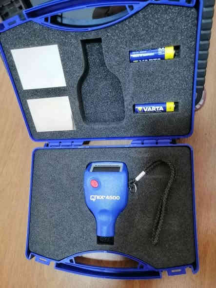 جهاز فحص صبغ السيارة ماركة المانيه جديده Qinx 4500 يفحص حديد الألمنيوم
أقل من سعر السوق أكثر من 150 دولار
سعره
٦٠٠دولار
موبايل ***********
