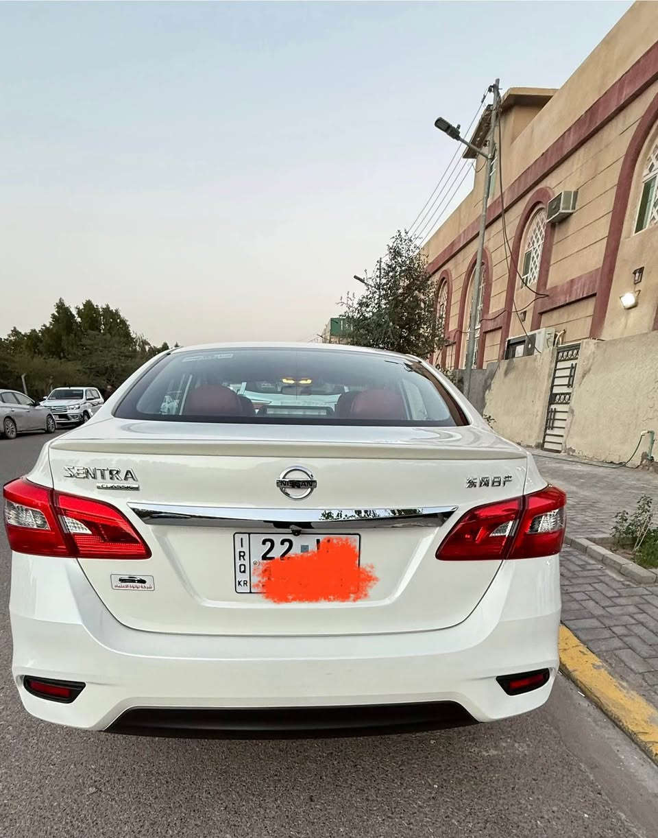 نيسان سينترا 
2025 خليجي 
ماشية 3500 كم
محرك 1500
داخل جلد احمر 
ويل كروم 
شاشة 
تحكم اسيرن 
كاميرا 
حساسات خلفية 
السعر 132$
مكان السيارة البصرة 
السيارة جديدة اخت الزيرو 
كفالة عامة 
للاستفسار/ ***********0 البصرة, العراق
