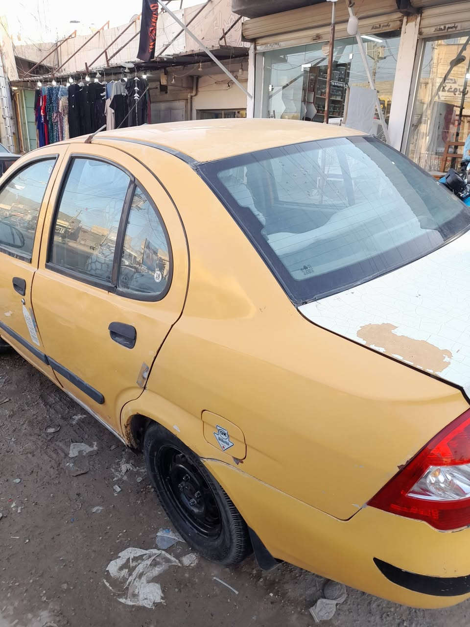 طيبه للبيع السعر 29كير ومكينه مكفولات والكشر شوف العين مصفره هيئه وغرامات موديل 15هاتف ***********المكان بغداد سبع البور
