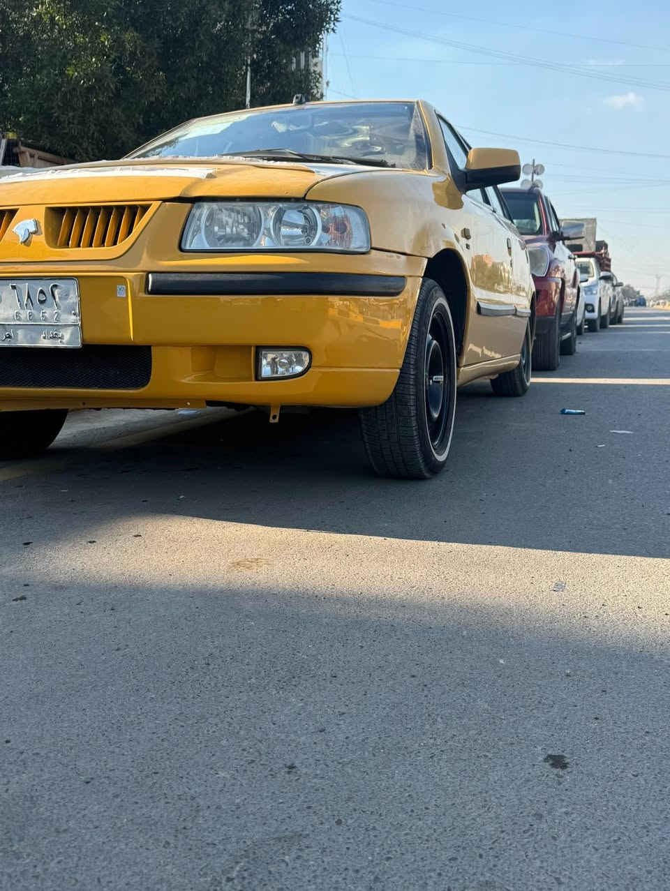 السلام عليكم سمند ٢٠١١ ساره صدر جديد مشط قبل يومين شاده دواخل دوشمه جديده تخم تاير نضيف كير مكينه خير من الله تبريد شغال بيها تعمير بالدوس وكصه البنيد بيها صبغ ولباقي كله بلادي جراد خفيف بالجنطه عليها هيئه ٦ شهر مرور ماعليها عارضها ٤٠ وبيها مجال ***********
