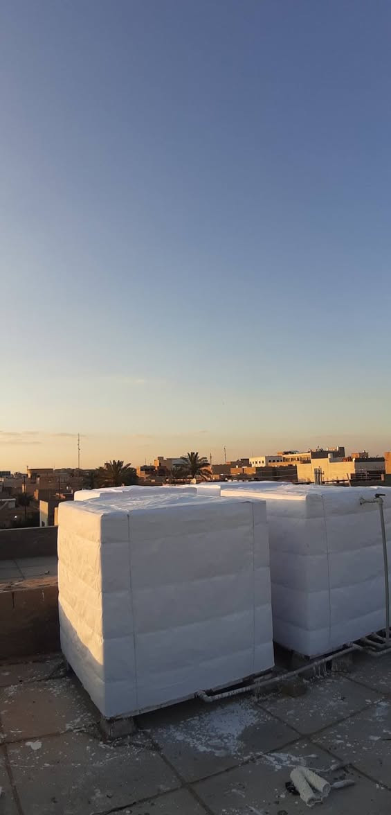 تغليف خزانات بماده عازله عن حرارة الشمس ضمان 5سنوات شرط العزل كرسته وعمل 
الماء يضل  بارد طبيعي  في اجواء الصيف  
السعر حسب حجم الخزان 
***********
