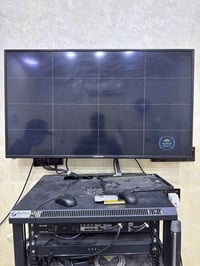 منضومه كامرات كامله للبيع 16 كامره مع dvr  مع الابلازما السعر 250 وبيه...