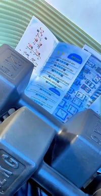 دمبلص • دامبلز • اوزان • اثقال • حديد • رياضة • تمرين • 12 كيلو • 24 ك...