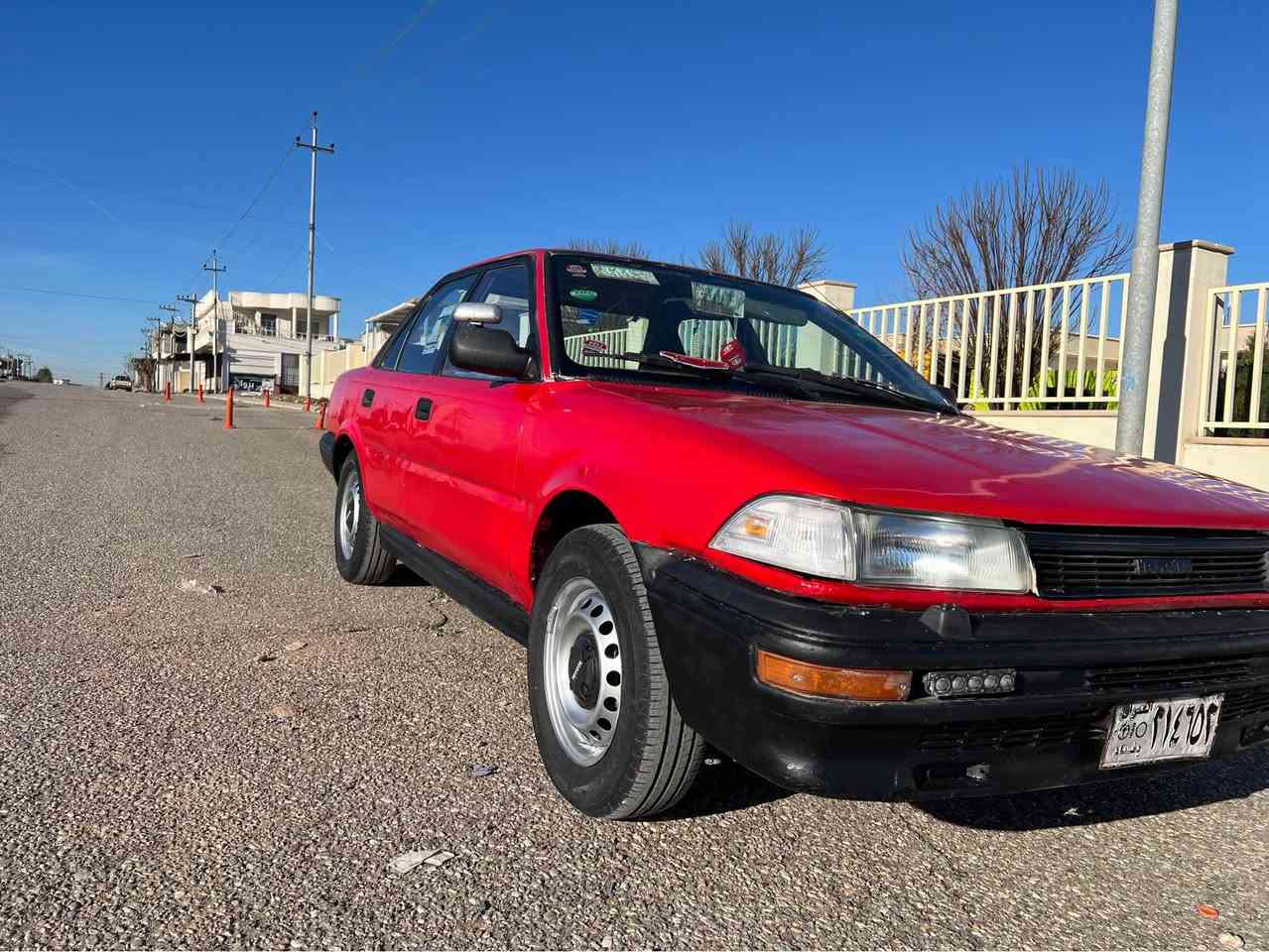 كرؤلا رفيق حزبى 
موديل 1990
مكينه به شرت 
گير عادى به شرت
كلاجو عينه تازه گؤراوه به شرت
كاره باى تازه كراوه ته وه 
گه رمى ئيشه كات 
لايت به شرت 
ئيشارتى ئيشه كات 
سلفى تازه كاراوه ته وه 
دوو تايه تازه 
پيشو دواى تازه دا گيراوه 
فلچه ى ئيشه كات بئ عيب
ئارمى پلاستيكى سليمانى به شرت
به ريزم ئالو گؤر ناكم 
نرخى 23معا مه له 
ژ. م *********** شمشمل, السليمانية
