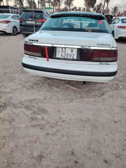 السلام عليكم دايو برنس موديل 1994 رقم انكليزي باسمي تخم تاير جديد كير ومحرك جيد جداً السعر 45 وبيها مجال 
اني مكلف بـ النشر رقم صاحب السياره 
***********
