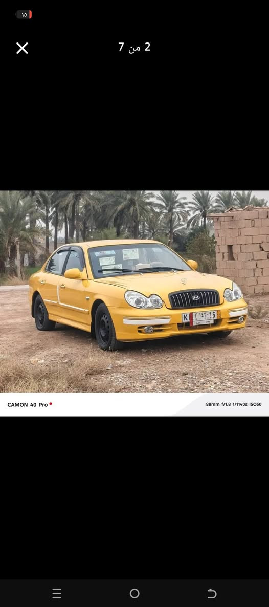 يالله سلام عليكم سوناته وفود موديل 2002 البيع كير اتوماتيك مكينه وكير خير من الله  صدر امامي خلفي زين كهرباىياته كولهن شغاله مصبوغه صبغ درجه اولى مكينه وكير كامري عارضه 30 صاحبه مااندله أتعهد سرقه وعشائر الاستفسار الاتصال بل رقم ‏‪***********‬‏ بغداد, العراق
