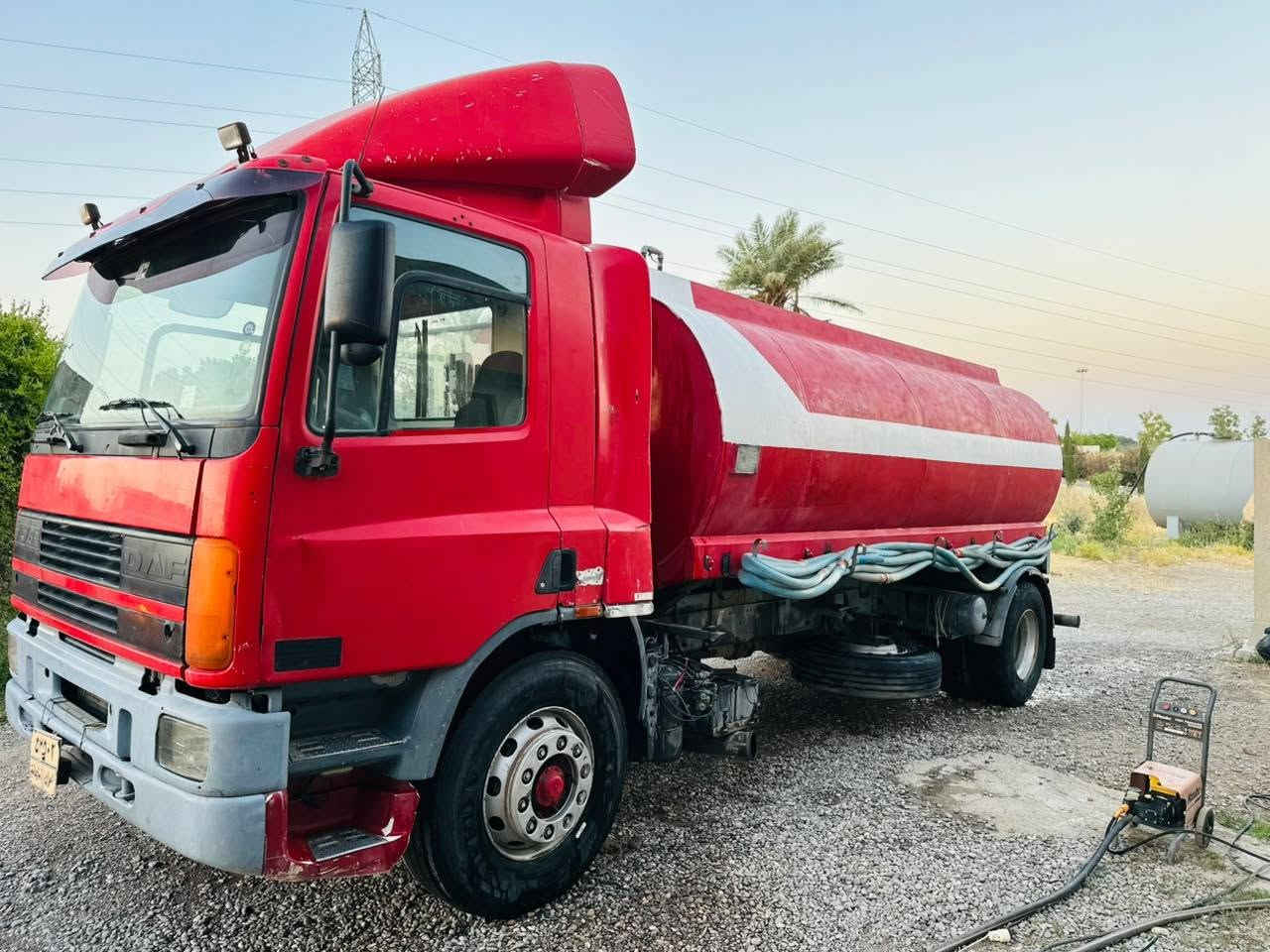داف DAF|75cf مەکینە 6 پستۆن پەمپ و نوزڵ 10 بورغی تەنکەرەکەی (18000 هەزار ) گێر و مەکینە تازەیە سەنەوی بەشەرتی تەحویل تەنکیەکەی پاکە کەلەکەی سبوخی نیە بەشەرت سەیارەکە زۆر پاکە و جائیزە لە ئیشایە 
2 ماتۆڕی کۆژین پاکی لەسەرە سۆندەکانی 35 مەترە 
سەیارەکە زۆر جائیزە سلف لێدە ئیشی پێ بکە تایەکانی پێش و دوای تازەیە پاتری تازەی لەسەرە 
.................................................................................
داف DAF|75cf محرك 6 سلندر بمب نوزل 10 برغي تنكر حمولة ( 18000 الف ) محرك جديد سنوية وشرط تحويل وتانكي نظيف وقمارة بدون صبغ وبشرط سيارة نظيفة وجاهزة بيها 2 مضخة كوژین وصوندات يعني كاملة سيارة تايرات امامي وخلفي جدید وبطاريات جدید

موديل / 2001

السعر /135$

شوێن چەمچەماڵ
***********
*********** شمشمل, السليمانية
