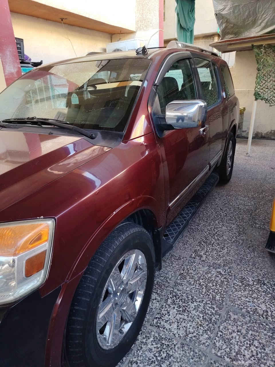 سلام عليكم
نيسان ارمادا بلاتنيوم ٢٠١٠

تم تنزيل السعر مستعجل على البيع 

90$ورقه

وارد أمريكا ضربتها كلش خفيفه بالتكمه الي فوك السائق مسافه قليله فقط الباقي مابيها شي 

السياره مصبوغه عام جاهزه تبريد ثلاث قطع السياراة جاهزه وترايك للبصره شغل وطلع  صرف البانزين ممتاز محرك كير ممتاز صدر امامي خلفي ممتاز تخم تاير حجم ٢٠ بلادي

 كشنات جلد كهرباء السيارة فول مواصفات 

السعر 90$ ورقه  وبيها مجال 

#مكان بغداد العبيدي 

رقم الهاتف 

***********

@إشارة
