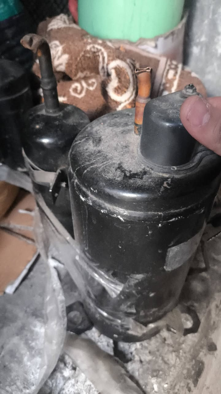 ورشة أبو جون للتبريد فقط اتصل ونجيك ضواغط باله نظيف نبيع على شد ***********
