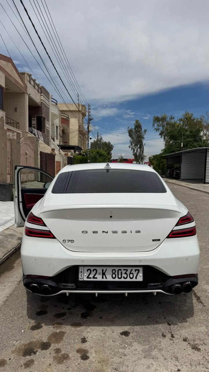 جینیسس جی٧٠ ٢٠٢٢ 
سپی مات 
ناو سۆر
پانۆراما 
دیسک Racing
ئەفلەنجە brimbo
شوتە kn racing  
کوشن هیتەر و تەبرید
کوشن خەزن
لایت ماتریکس
کامیرە ٣٦٠
داتاشۆ
رادار گەورە
حەساس پێش و پشت
5 مۆدی لێخورین
ویل بیلادی لانچ ئیدیشن
سەقف شاموا
ئاوێنە هیتەر
شەش پستۆنی دەبل تۆربۆ
t.b:سەیارەکە ٣ پارچەی سبووخە پێش و پشت کەپس. أربيل, العراق


**إذا كنت صاحب هذا الإعلان وتريد حذفه لأي سبب، رجاءا أرسل رسالة إلى الدعم الفني**