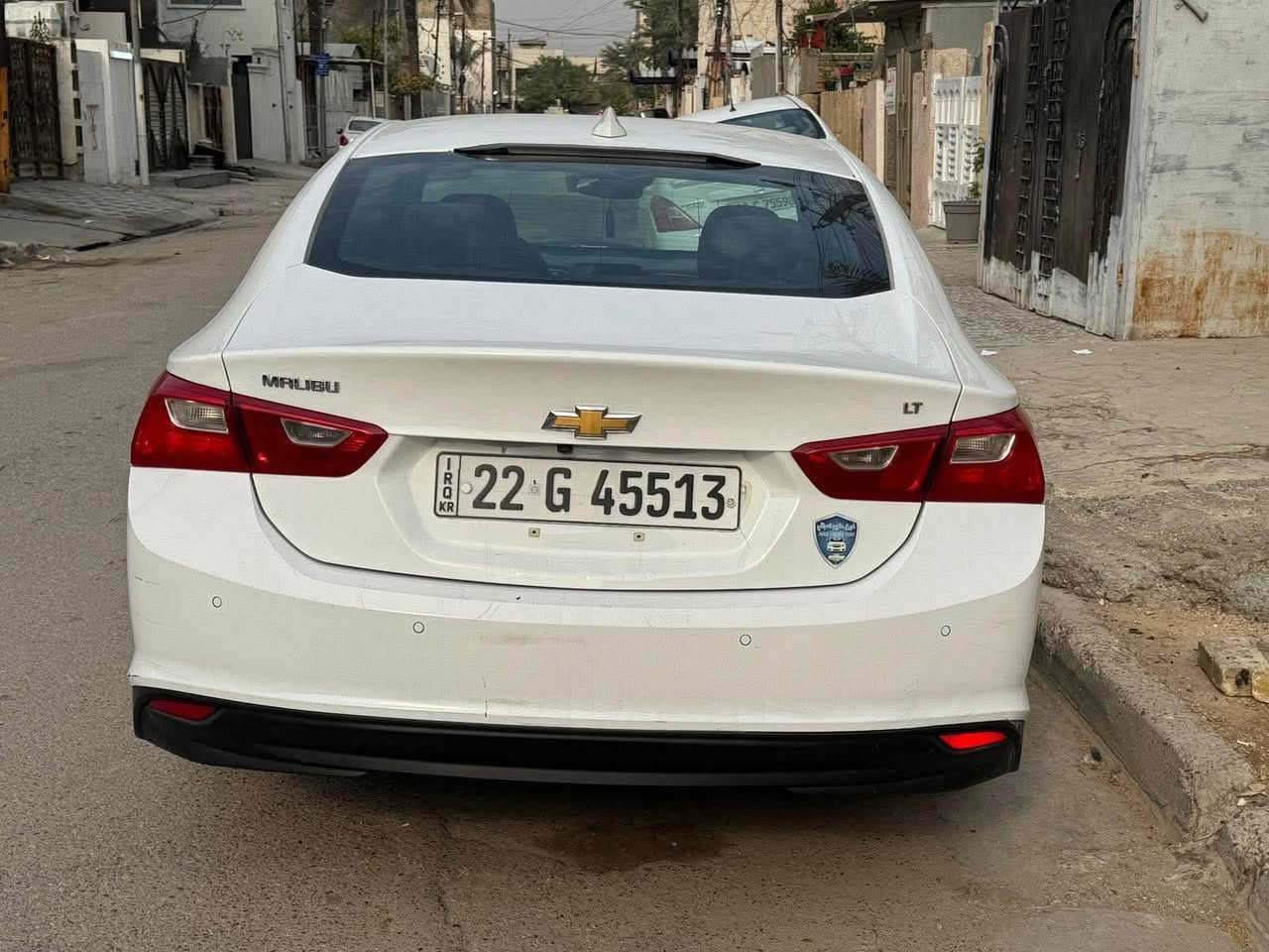 ماليبو 2016 فول موصفات عده بنرما 
حداديه فقط دبلات وشمعات يرادله 
سونار منشور 
حادث جانبي 
كير محرك مكفول 
سياره حلوه وكاعده 

السعر 95 $ مع مجال بصيط 
عنوانه كرخ 
*********** بغداد, العراق
