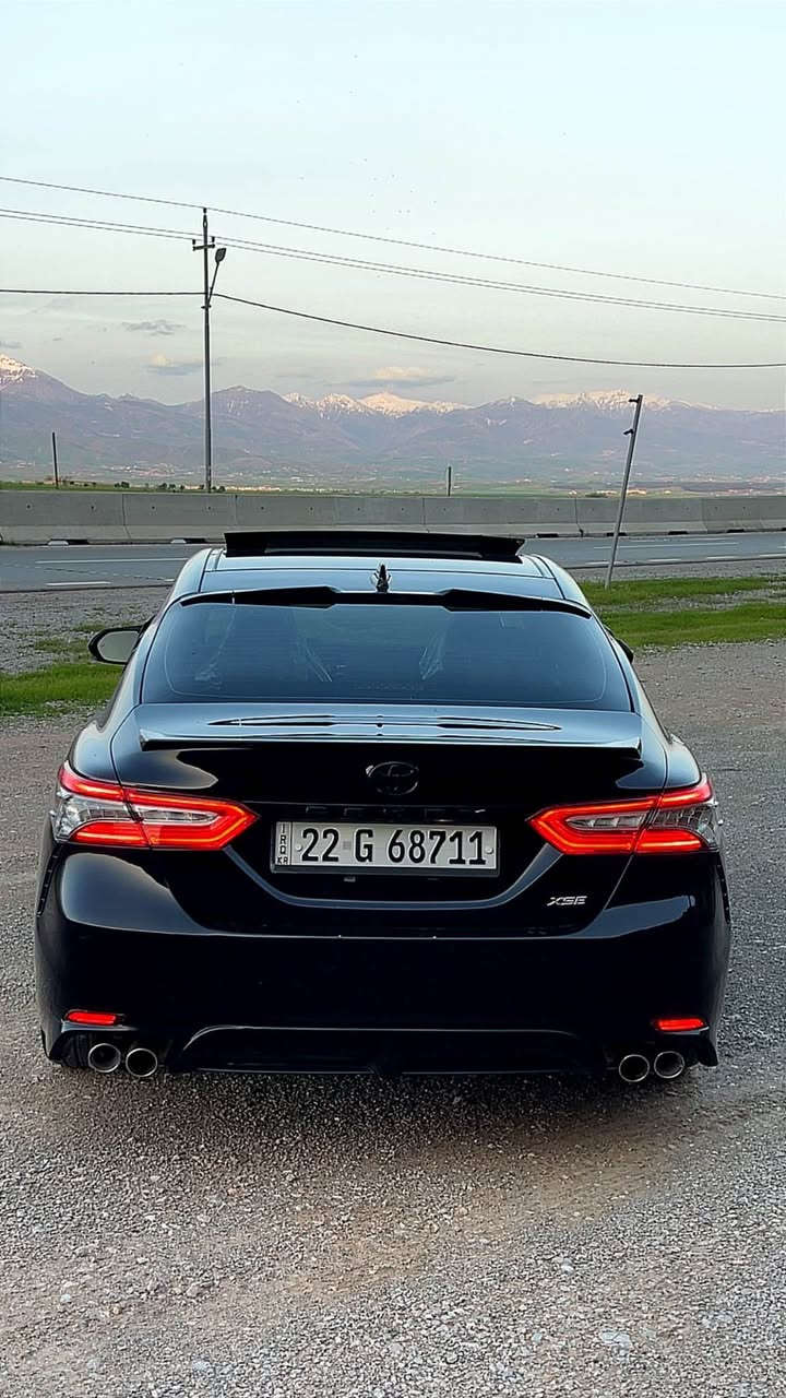Camry 2019 XSE 
ره شى قه تران  (بى سبوخ بى پارجه گوان بي پارچه كرانه وه و بى شوخت ته نها يك بستى PDR) باقى هه موو گيانى به شه رتى هه مو شت زور خاوينه مالى دوسته  فول مواسه فات مواسه فتى روسيه (ناو كريمى  و  شاشه گه وره ناو داش بول و ژير ده رگاكانى ليد به سمه و پانو را ماو هه ردوك كوشنى كاره بايى و كوشن هيته ر و موبايل شه حن و لا يت ليد وبه گلايت ليد و رادار و خه تى جا ده و ئاوينه ئيشاره  و ويلى ١٩ تايه ى تازه م بوكريوه ٧ روژ ده بى  زور مواسه فاتى تر ) ٨٠ مايل روشتوه 
 ژماره مووبايل( *********** ) واتس اپ  و ڤايبر نرخى رانية, السليمانية
