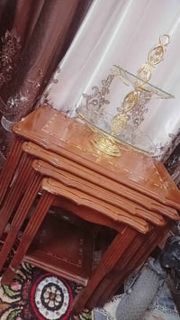 طبلات خشب • طاولات ديكور