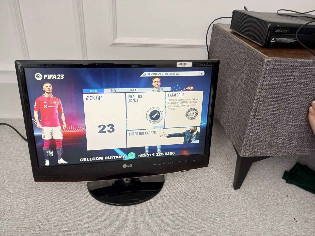 شاشة T.V بشرط وضمان  علی فحص
سعر 45 الف مع التوصيل
توصيل متوفر في كل محافظات العراق
مكان كلار
ر.م : ۰۷۷۳۰۲۸۰۸٤۸ كالار, السليمانية


**إذا كنت صاحب هذا الإعلان وتريد حذفه لأي سبب، رجاءا أرسل رسالة إلى الدعم الفني**