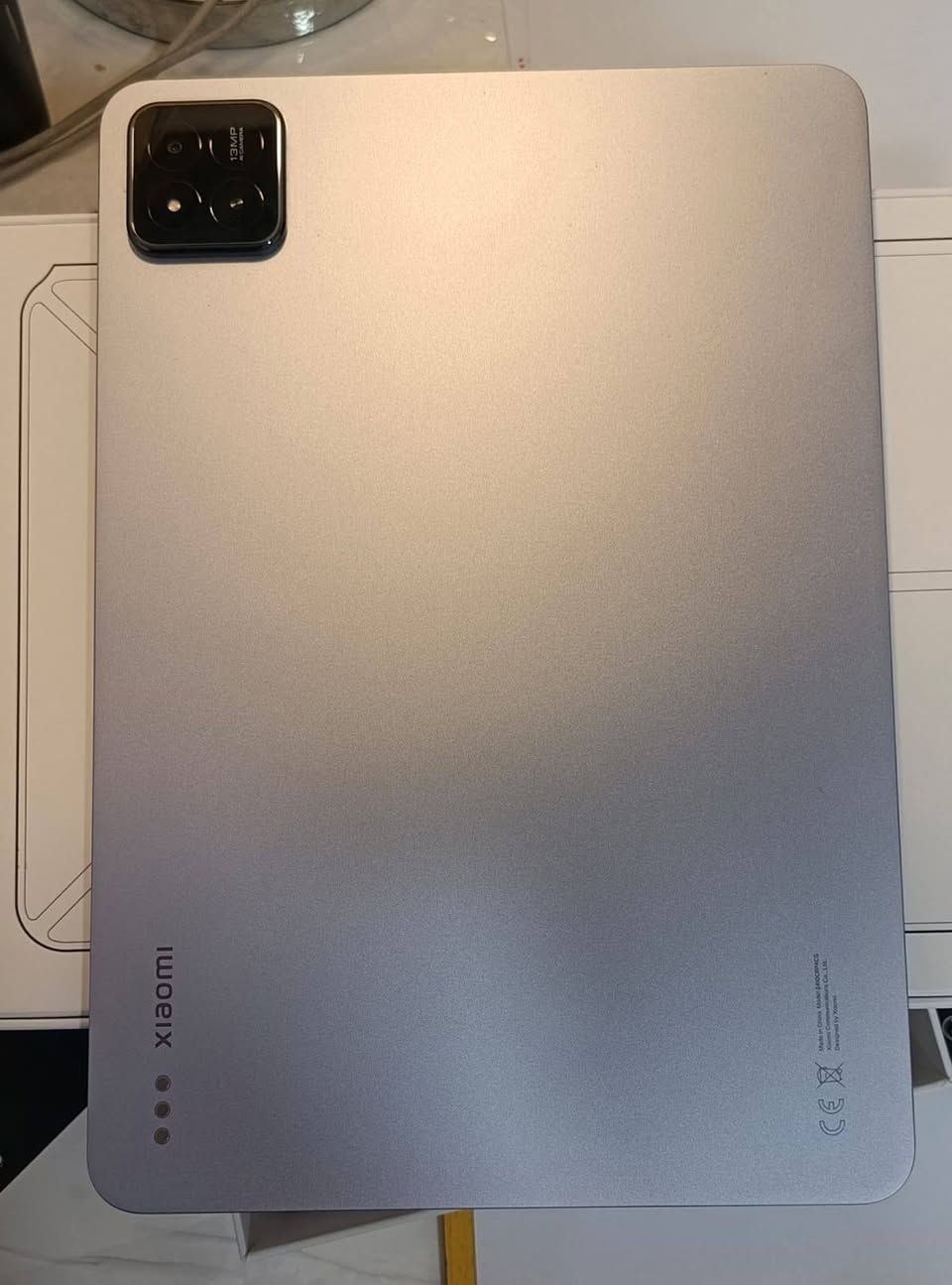 جهاز   Xiaomi Pad 7  
نسخة 256 كيكا تخزين
و رام 12 كيكا و يمكن التحكم بها 
المعالج :
 Snapdragon 7+ Gen 3
 الشاشة: بحجم 11.2 
و بسرعة 144 هرتز
و تعمل على  120 FPS
البطارية: 8850 مللي أمبير مع شحن سريع بقدرة 45 واطا
السعر 450

للتواصل /  ***********
